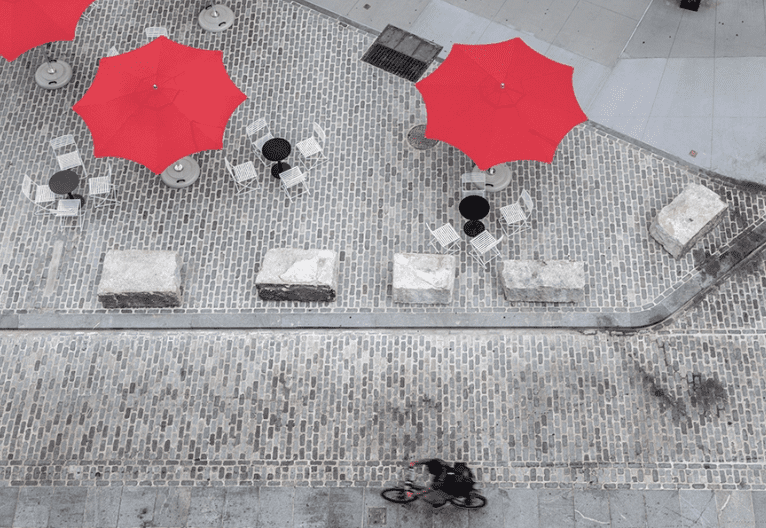 Granite blocks; New York City Streets; Photo from https://www.nycstreetdesign.info/material/granite-block