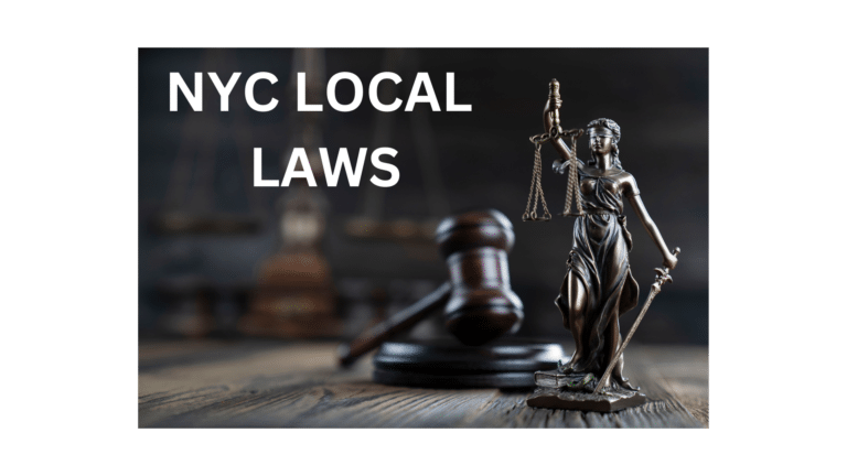 NYC LOCAL LAWS