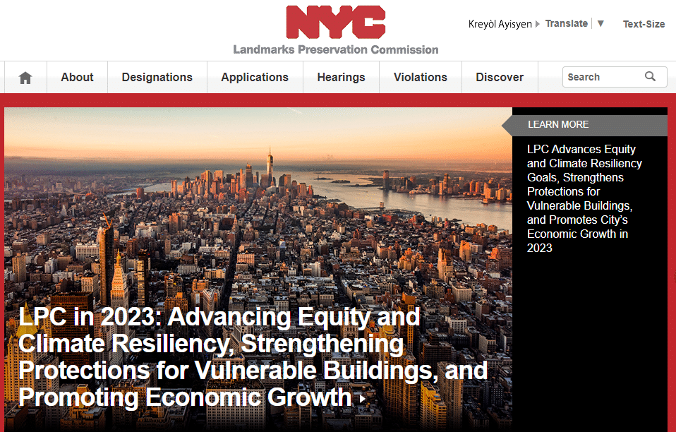 landmarks preservation commission